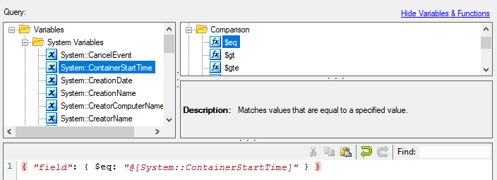 MongoDB Advanced Editor